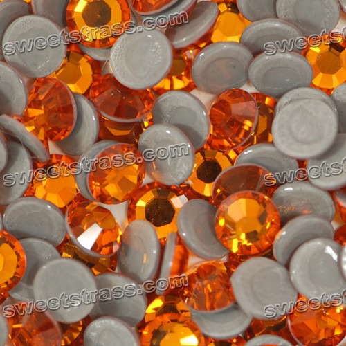 piedras hotfix naranja ss20